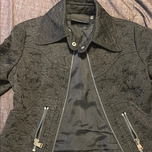 Carlisle Black Textured Women's Jacket - Picture 3 of 3